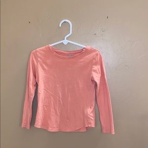 Old Navy peach long sleeved shirt.